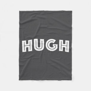 Hugh fleece blanket