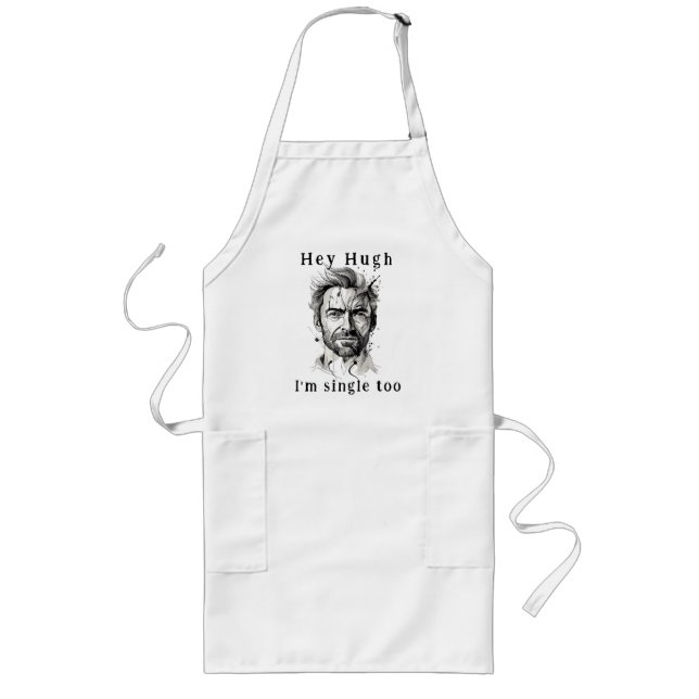 Hugh Jackman célibataire à femmes tabliers tshirts (Devant)