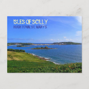 Hugh Town - St. Mary's - Isles Of Scilly Postcard