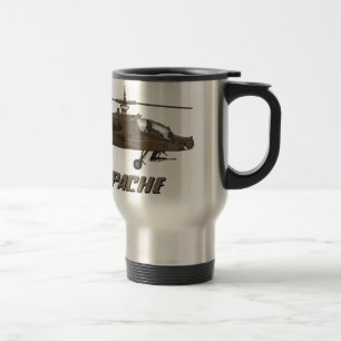 Hughes AH-64 Apache Travel Mug