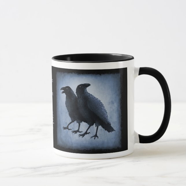 Huginn & Muninn Mug (Right)