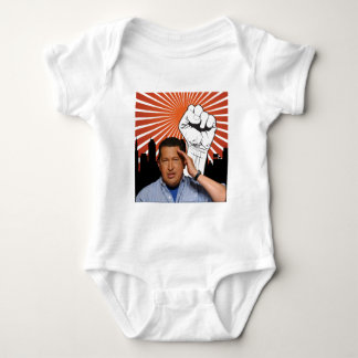 Hugo Chavez - Hugo Salutes style Baby Bodysuit