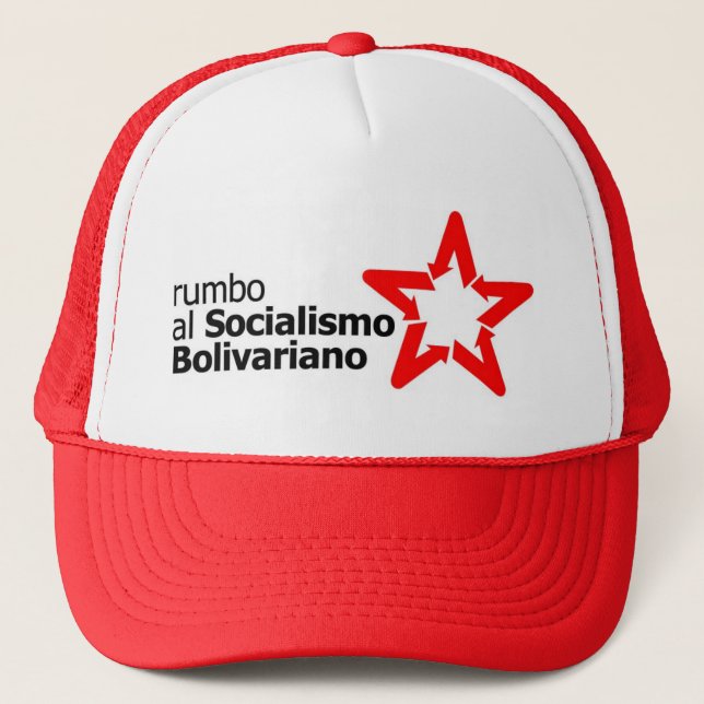 Hugo Chavez Venezuela Trucker Hat (Front)
