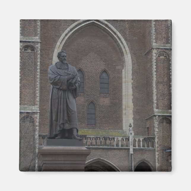 Hugo Grotius, Delft Magnet (Front)