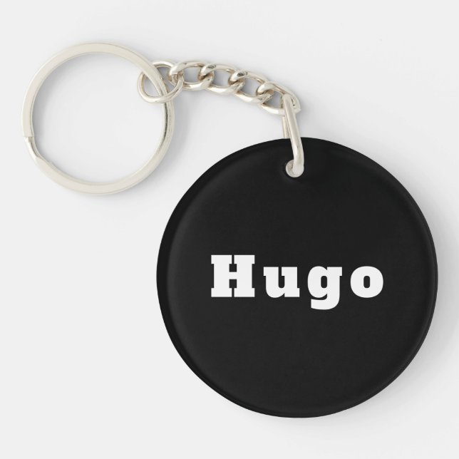 Hugo Keychain (Front)