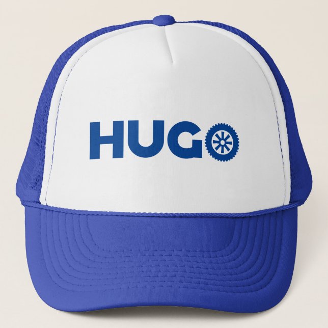 Hugo Petrol Head Trucker Hat (Front)