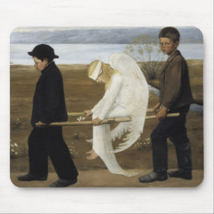 Hugo Simberg - The Wounded Angel Mouse Pad