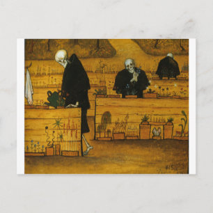 Hugo Simberg's Garden of Death Postcard