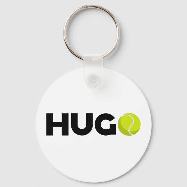 Hugo Tennis Keychain (Front)