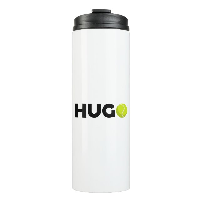 Hugo Tennis Thermal Tumbler (Front)