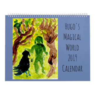 Hugo's Magical World 2019 Calendar