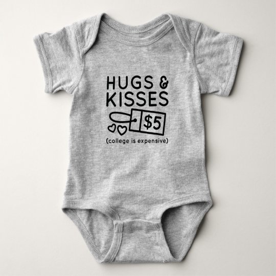 Hugs And Kisses Baby Bodysuit