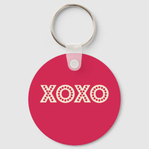 Hugs and Kisses Keychain