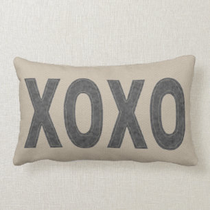 Hugs and Kisses Lumbar Pillow