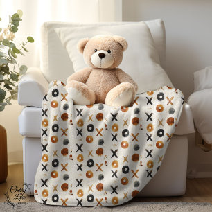Hugs and Kisses Sherpa Blanket