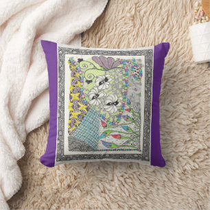 Hugs and Kisses Throw Pillow