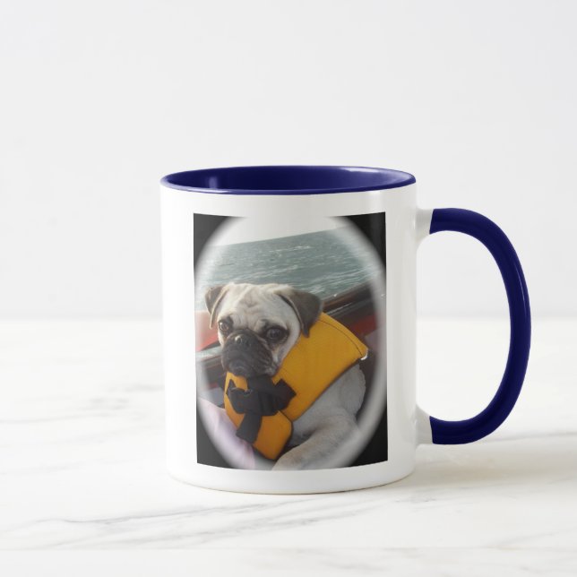 Hugs and Pugs mug (Right)