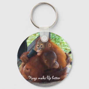 Hugs are Important Keychain