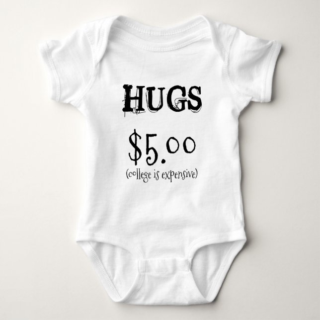 Hugs Baby Bodysuit (Front)