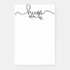 Hugs Heal Post-It Notes