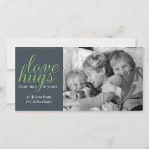 Hugs Holiday Card