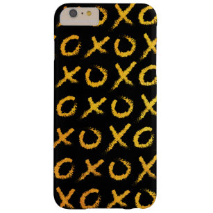 Hugs & Kisses (gold) Barely There iPhone 6 Plus Case