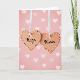 Hugs Kisses Heartfelt Card