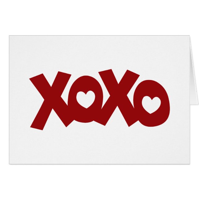 Hugs & Kisses Love & Hearts (Front Horizontal)