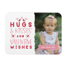 Hugs & Kisses & Valentine's Wishes