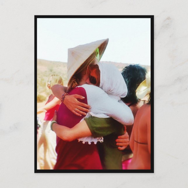 Hugs on the Dancefloor Postcard (Front)