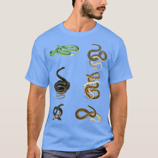 hugs snake pack stickers  T-Shirt