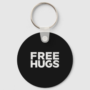Hugs Tee - Funny Hugs  Keychain