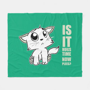 Hugs time fleece blanket