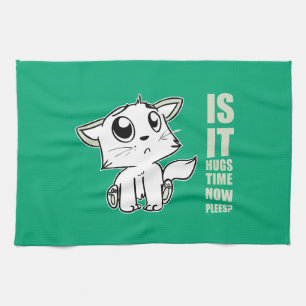 Hugs time kitchen towel