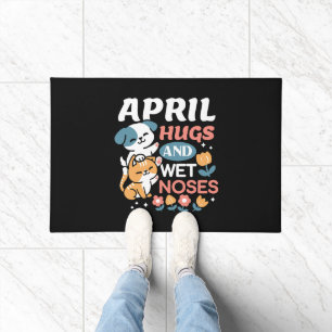 Hugs, Wet Noses, and Spring Vibes – Playful Pet Doormat