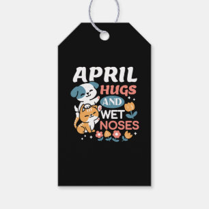 Hugs, Wet Noses, and Spring Vibes – Playful Pet Gift Tags