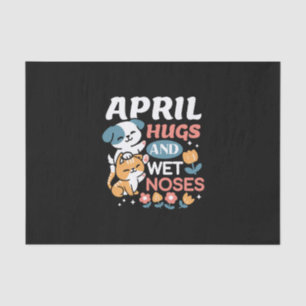 Hugs, Wet Noses, and Spring Vibes – Playful Pet Tissue Paper