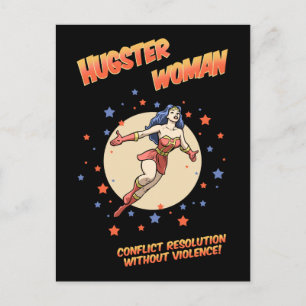 Hugster Woman Postcard