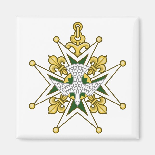 Huguenot Cross Magnet (Front)