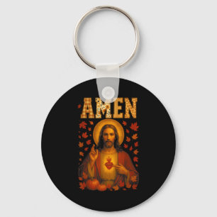 Hugvyn Amen Fall Jesus Christian Bible Verses Than Keychain