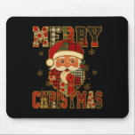 Hugvyn Christmas Santa Claus Patchwork Merry Chris Mouse Pad<br><div class="desc">Hugvyn Christmas Santa Claus Patchwork Merry Christmas 2025 3</div>