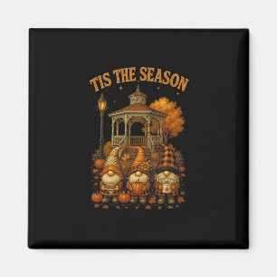 Hugvyn Fall Tis The Season Gnome Pumpkin Autumn Th Magnet