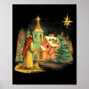 Hugvyn Greatest Gift Of All Religious Christmas Na Poster