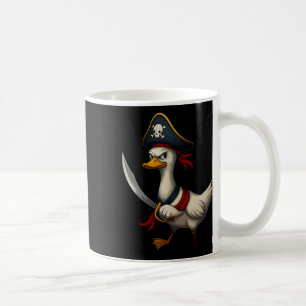 Hugvyn Halloween Pirate Goose Spooky Goose Costume Coffee Mug