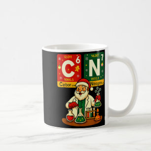 Hugvyn Science Christmas Carbon Nitrogen Six Seven Coffee Mug