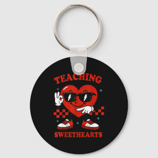 Hugvyn Six Seven Heart 6 7 Teaching Sweethearts Va Keychain