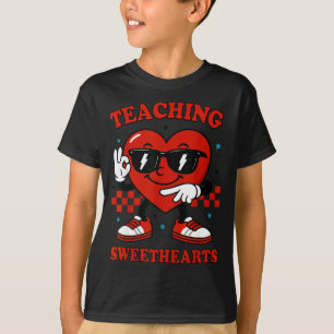 Hugvyn Six Seven Heart 6 7 Teaching Sweethearts Va T-Shirt