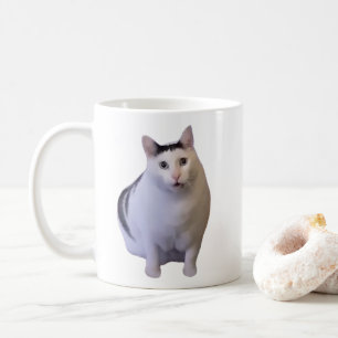 Huh Cat Meme Mug Double Sided