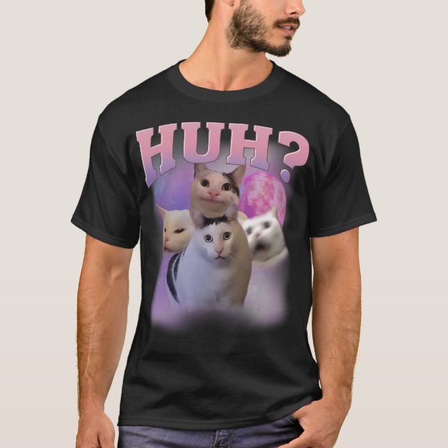 Huh Cat Meme Shirt (Front)