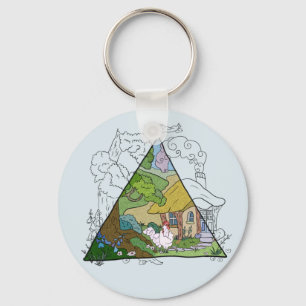 Hühnerhaus Keychain